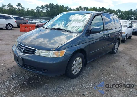 2004 Honda Odyssey Ex-L из США, поврежденный, VIN 5FNRL18964B108430